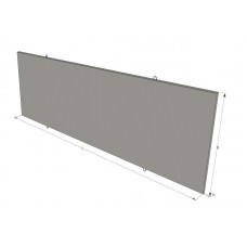 Секція паркану набірного ПКН 60x8