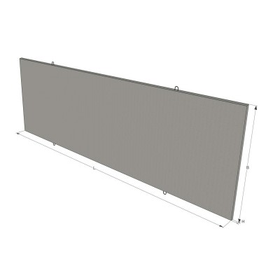 Секція паркану набірного ПКН 60x8