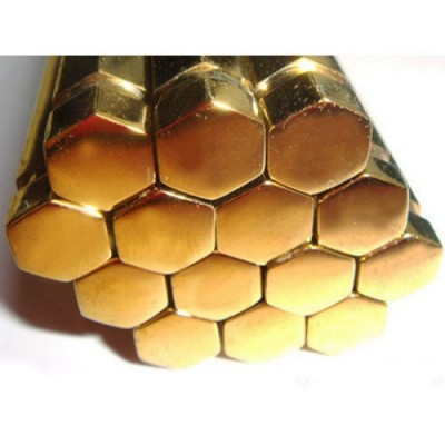 Латунний шестигранник ЛС59-1 шг 30*3000