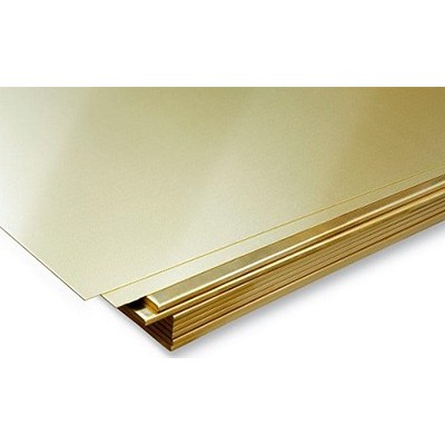 Лист латунний Л 63 0,4*600*1500